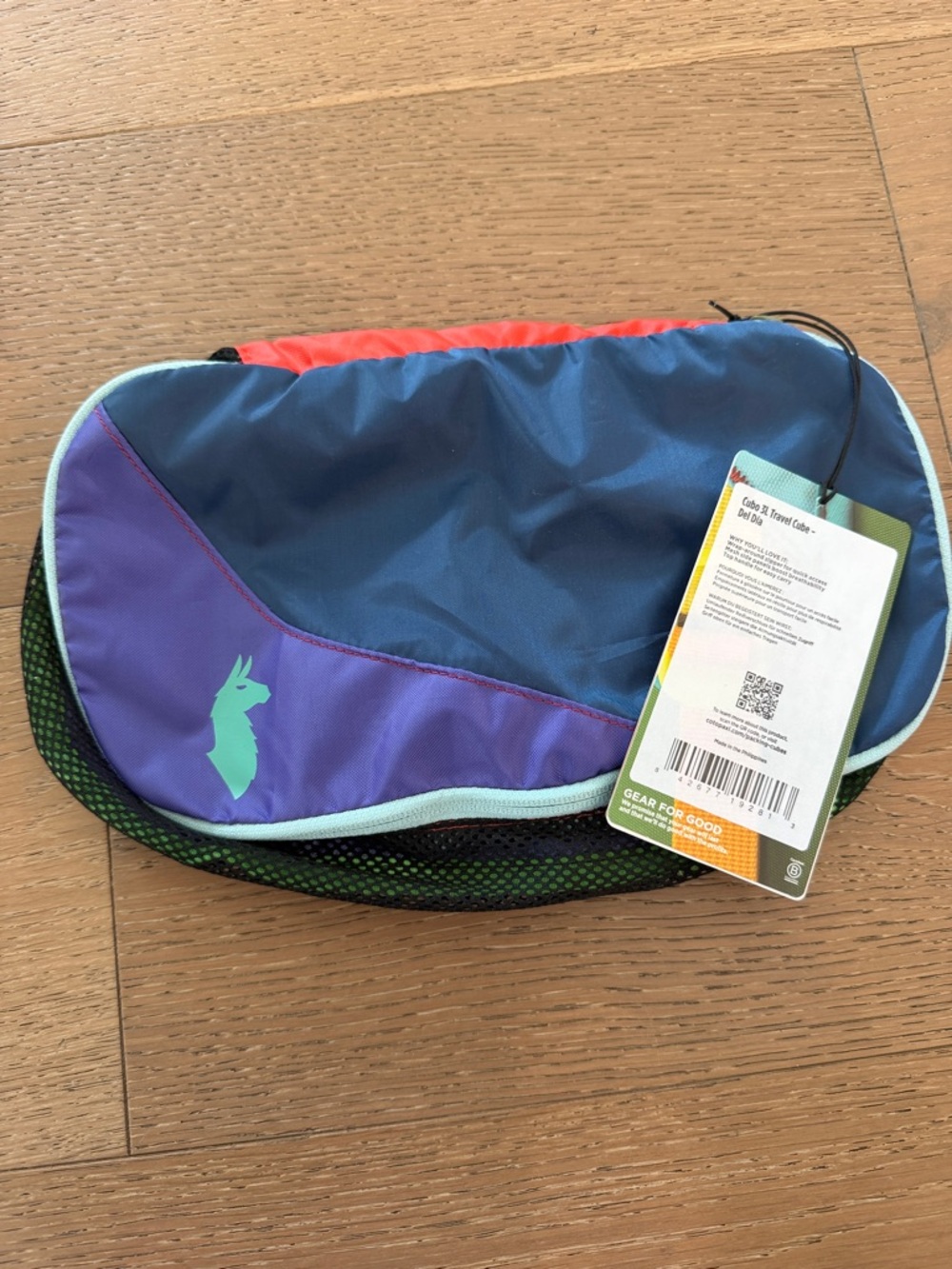 Cotopaxi 3 L Colorblock Travel Packing Cube - Purple, Pink, Teal